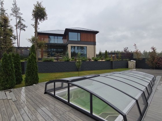 Будинок 310 м2 басейн гараж ліс панорама с. Ходосівка алюміній вікна Ходосівка