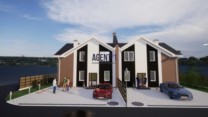 Продаж дуплекса 125 кв.м. с. Білогородка. - фото 1