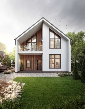 Барнхаус біля Києва з ділянкою 7 соток та терасою - фото 1