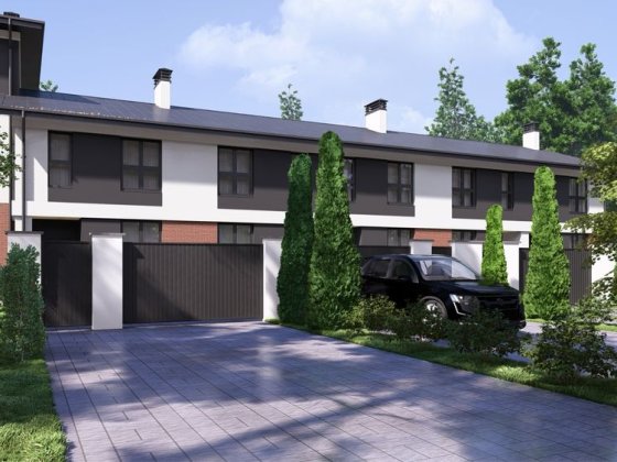 Таунхаус Ворзель РОЗСТРОЧКА 2 сотки землі Ворзель