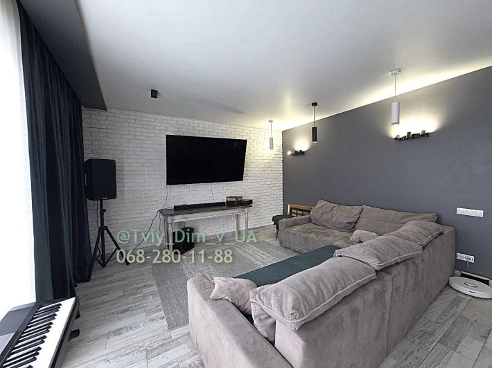 Затишний дуплекс  з сучасним ремонтом, терасою,  в с Білогородка! - фото 1