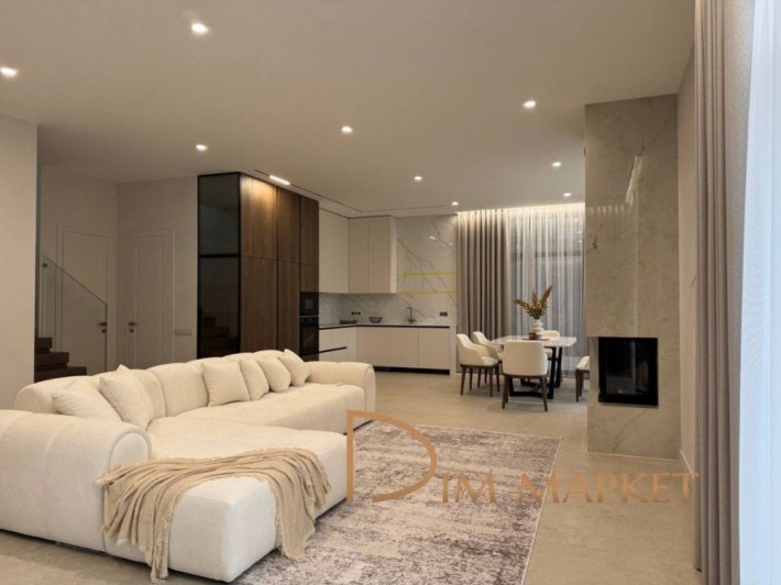 Будинок 200 м² з ремонтом, меблями та басейном — Нова Ходосівка - фото 1