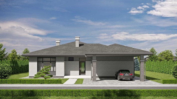 Будинок в КМ Золоче, Проект Моніка , Золоче Везувій від забудовника - фото 1