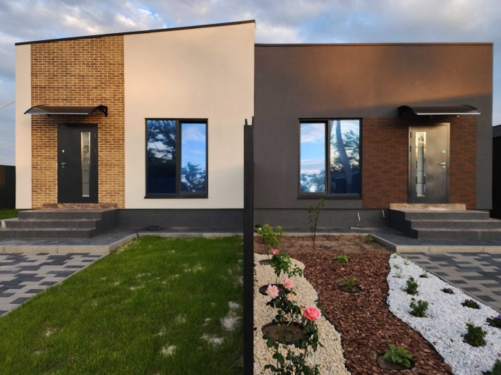 Забудовник! Продам новий будинок-дуплекс, 74 м2, 2,85 сотки. - фото 1