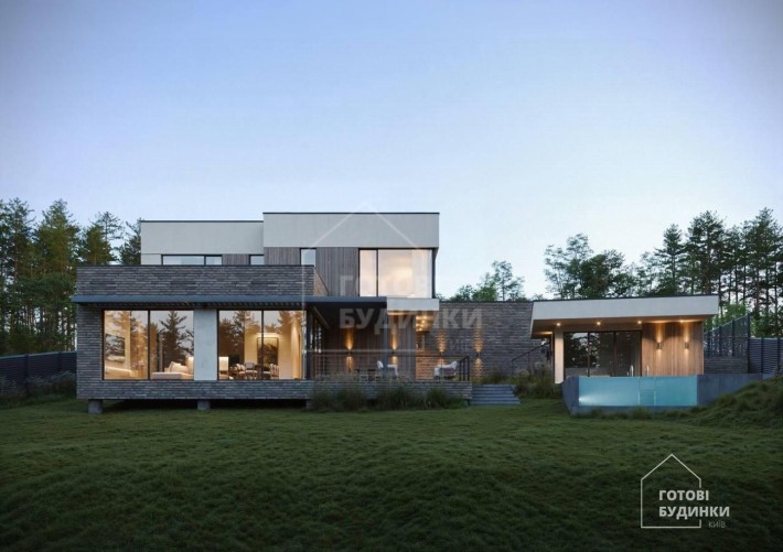 Сучасний комфортний будинок у стилі Hi-Tech - фото 1
