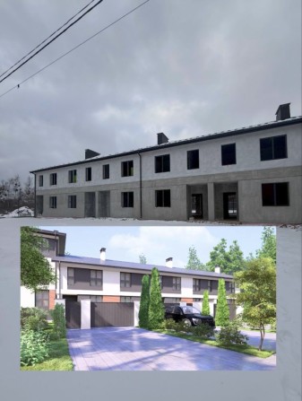 Таунхауси в Ворзелі з великими дворами! Газ! Навпроти ліс! - фото 1