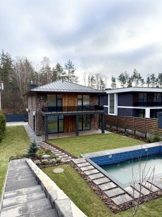 Вишуканий будинок на 8 сотках  в КМ Нова Ходосівка| басейн| СПА зона - фото 1