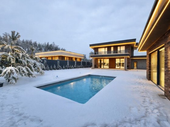 Будинок 280 м2 з гаражем, басейном та СПА зоною‼️КМ Нова Ходосівка Ходосівка