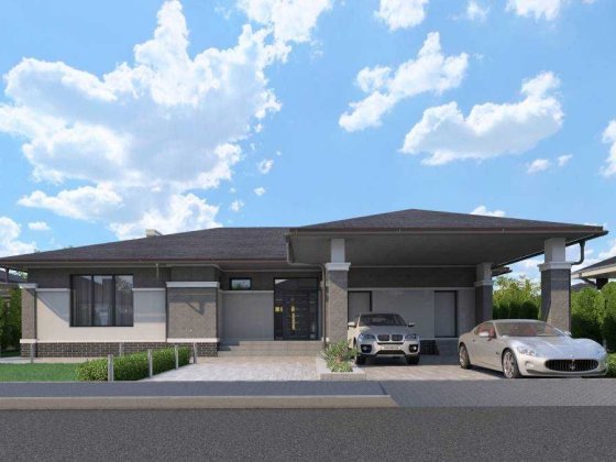 Будинок 255 м2, 12.4 сот, проєкт Тайсон, КМ «Золоче», «Золоче Везувій» Вишеньки