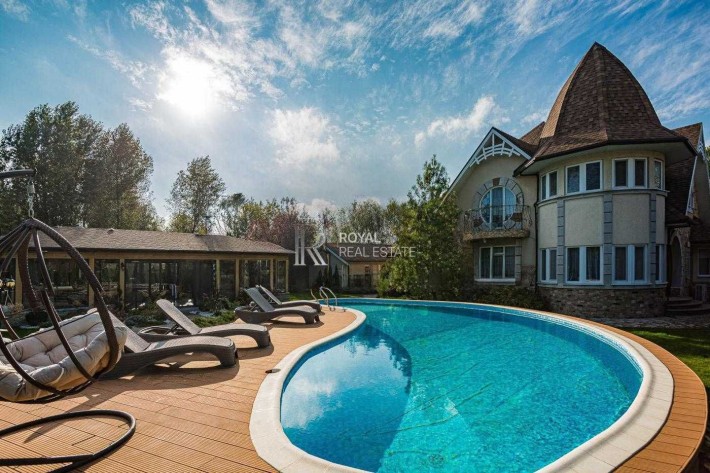 Продаж Будинок 574м2 9кімн 2пов Вишеньки Басейн Баня Хамам Генератор - фото 1