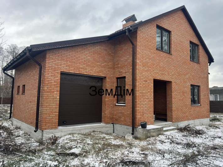 Цегляний дім з гаражем газове опалення 3 кімнати 10 соток ГнідинГнедин - фото 1