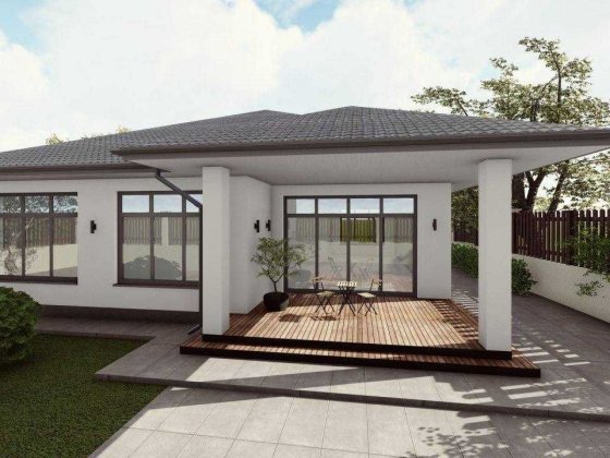 Готовий котедж під Києвом з ремонтом і великою ділянкою Вишенки