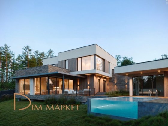 ‼️Сучасний котедж з басейном, спа-зоною, гаражем на 2 авто. Ліс. Газ. Ходосівка