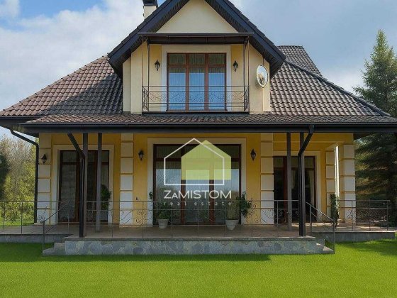 ‼️№1017. Продаж затишного будинку 414 м2 в КМ Золоче. Ділянка 50 соток Вишенки