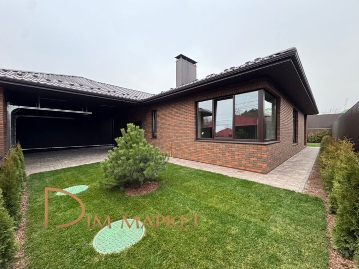 Одноповерховий будинок з автонавісом ‼️ 5 соток | 131 м2 - фото 1