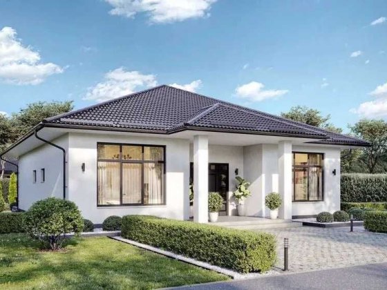 Одноповерховий котедж під Києвом з ділянкою 8 соток Вишенки