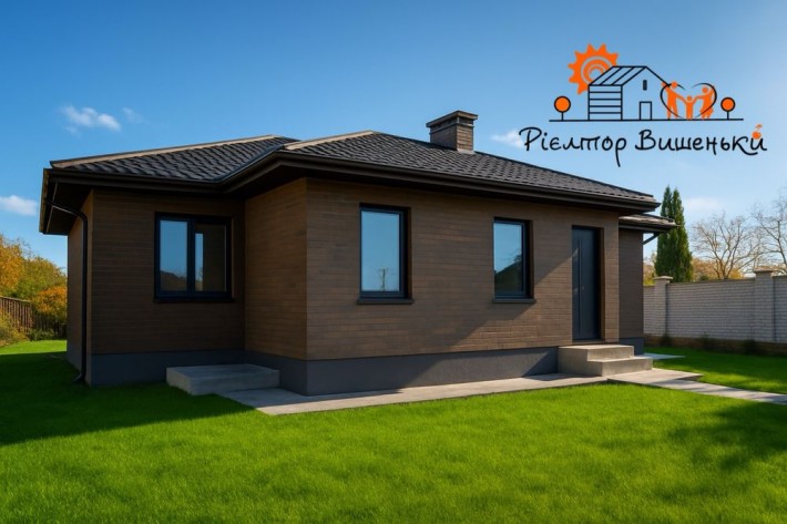 Продаж будинку під чистове 90 м.кв .в с.Вишеньки - фото 1