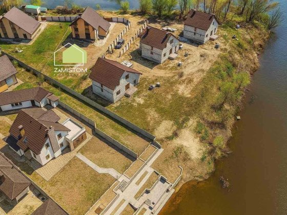 ‼️№1082. ‼️‼️Двоповерховий будинок 170 м2  із своїм виходом на річку. Гнедин