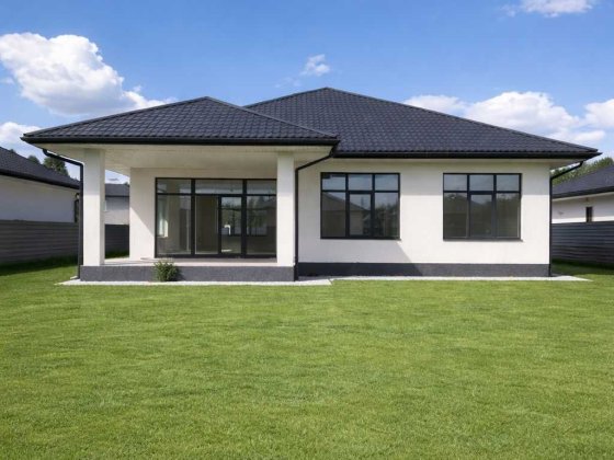 Сучасний будинок з ремонтом та великою ділянкою під Києвом Вишенки