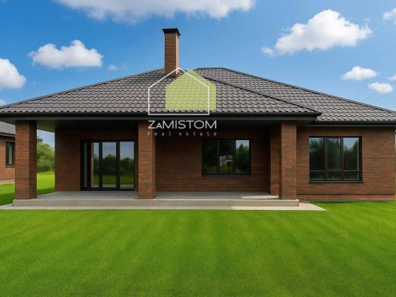 №1042. Продаж одноповерхового будинку 125 м2 поруч з великою річкою Гнедин