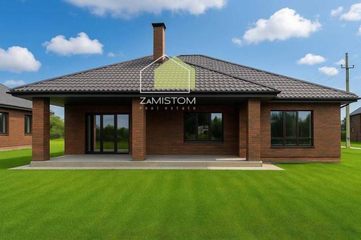 №1042. Продаж одноповерхового будинку 125 м2 поруч з великою річкою - фото 1