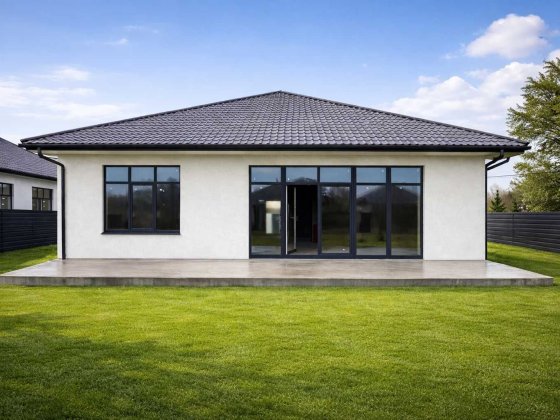 Сучасний будинок під Києвом у Вишеньках — 135 м² + мансарда Вишенки