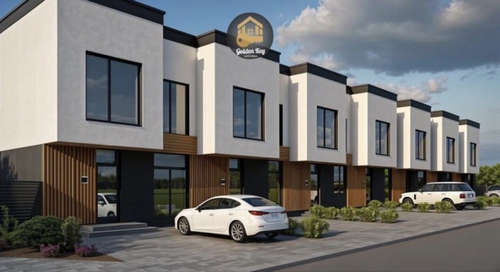 Продам Таунхауси 115м2 + Сонячні Панелі  6квт+4 кімнати,КМ Скайпарк - фото 1