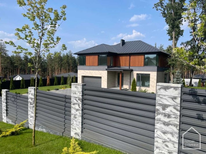 Елітний котедж на пагорбі серед соснового лісу — КМ Нова Ходосівка - фото 1