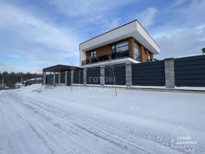 Автономний будинок. Інвертор на 15кВт, басейн, навіс, меблі, Ходосівк - фото 1