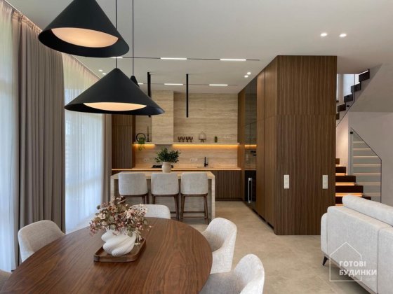 Сучасний будинок з дизайнерським ремонтом та меблями.+ГАЗОВЕ ОПАЛЕННЯ Ходосівка