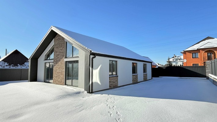 Продаж 1-пов. будинок 102м2, в с.Віта-Поштова (4,8 сотки) - 9км Києва - фото 1