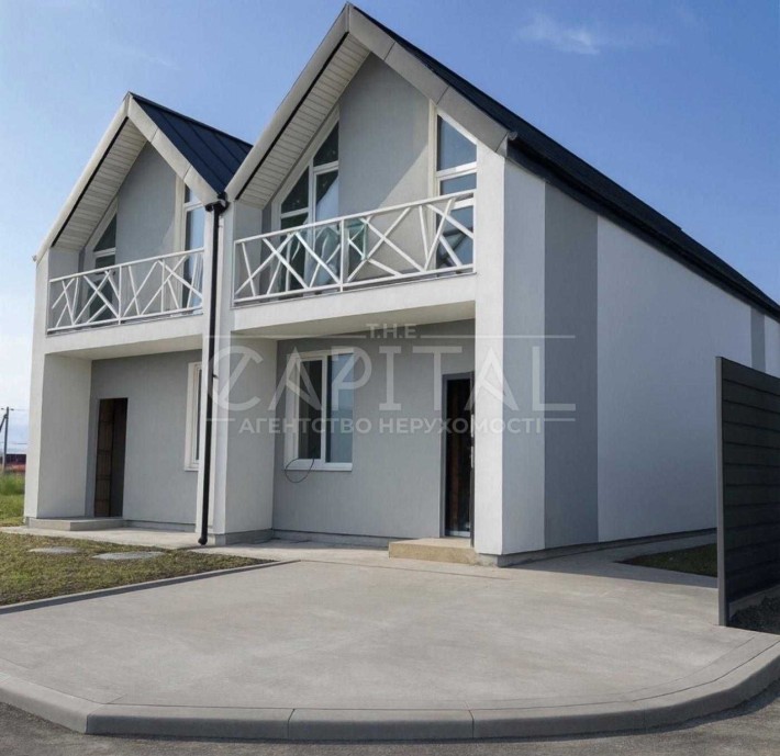 Дуплекс 88м2 КМ Балатон Нові Петрівці Газ 10кВт - фото 1