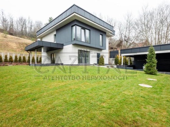 Новий дизайнерський будинок 200 м2 з газовим опаленням у Лісниках Лісники