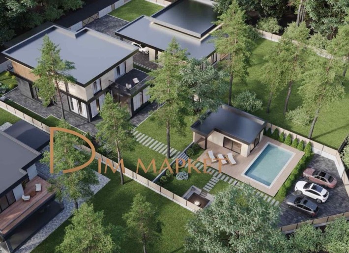 Неймовірний дім 380м2, 12 соток|гараж|басейн|підвал Нова Ходосівка - фото 1