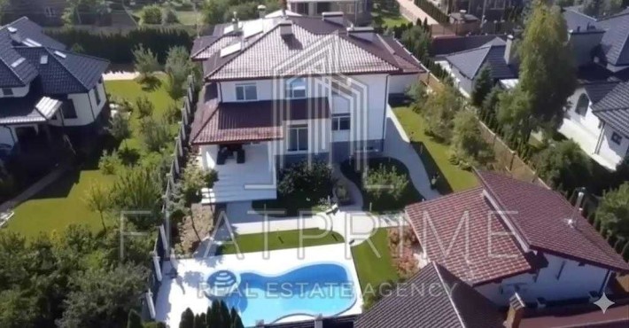 Розкішний будинок з басейном, Нові Петрівці (Лазарів Сад, Межигір'я) - фото 1