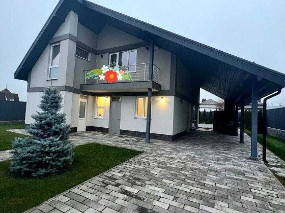 Продаж 2 пов. будинку 165 м2 з басейном с. Нові Петрівці, вул. Ягідна, Нові Петрівці