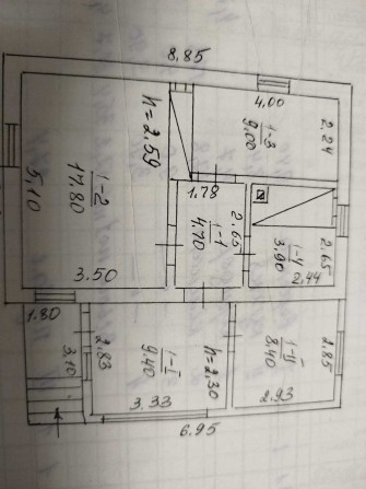 Будинок під дачу в Тараща 120 км від Києва. Ділянка 10 соток. - фото 1