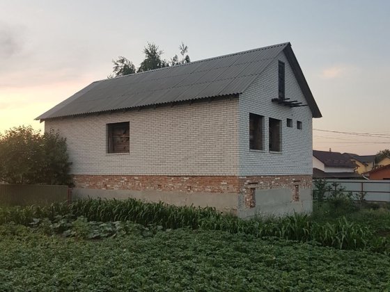 Продається недобудований будинок у с. Глеваха — ділянк Глеваха