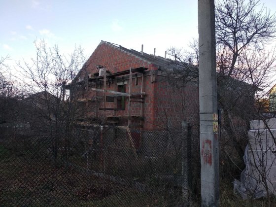 Строящийся новый дом. 30000. Березівка
