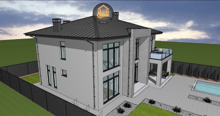 Продам Будинок 252м2, земельна ділянка 10сотих,вулиця Київська,с.Гора - фото 1