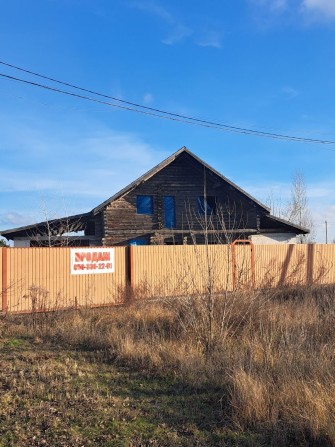 Дом в Зазимье из сруба недостроенный. - фото 1