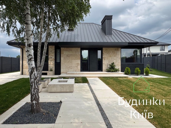 Іванковичі Чабани продаж будинку з травертину під чистове оздоблення - фото 1