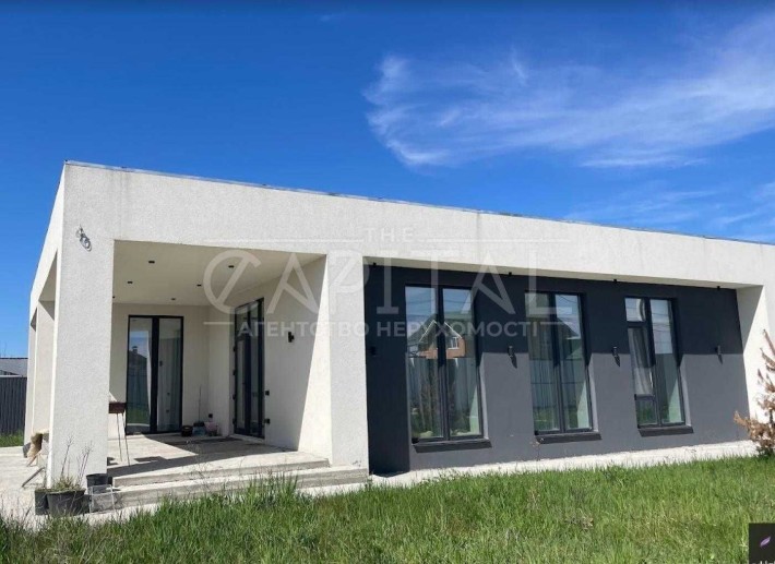 Стильний одноповерховий будинок 200м.кв в с.Княжичах - фото 1