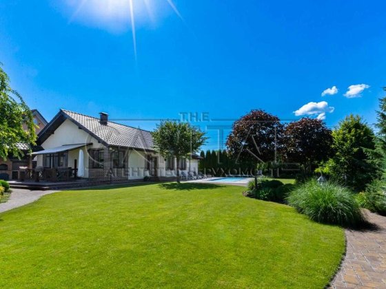 Княжичі купити стильний будинок з бассейном ГАЗ генератор 18 соток Княжичі