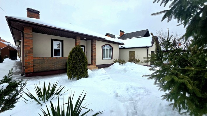 ЖИЛИЙ будинок з МЕБЛЯМИ  на 10 сотках+ГАРАЖ +ТЕРАССА - фото 1