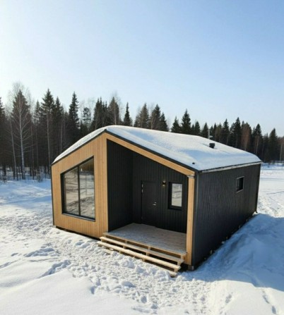 Модульний будинок , каркасне будівництво  , будинок під ключ - фото 1