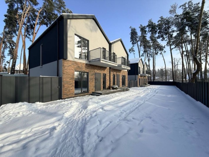 Дуплекс з газом на просторій ділянці, лісова Буча! Є розтермінування - фото 1