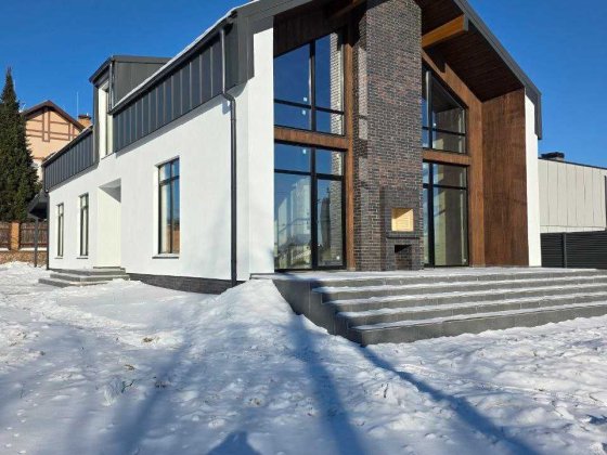 Новий Hi-tech Барнхаус 239 м², Іванковичі, Київська область — продаж б Круглик
