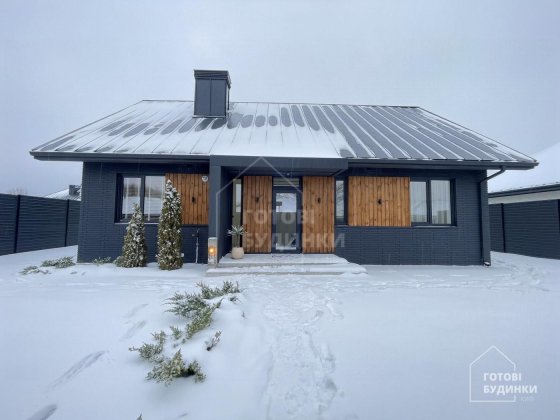 Одноповерховий сучасний будинок у скандинавському стилі Іванковичі