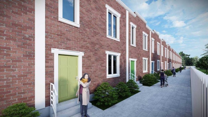 Таунхауси в бучанському районі! 70м2, шазове опалення! Вигідна ціна! - фото 1